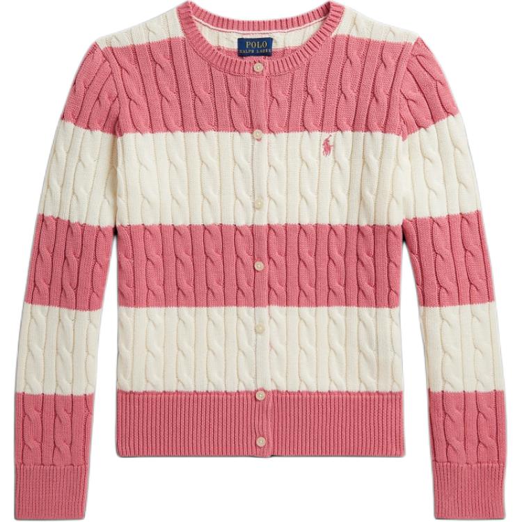 Polo Ralph Lauren Striped Cable Knit Cardigan Kids sweaters CWPOSWEG6820613-650