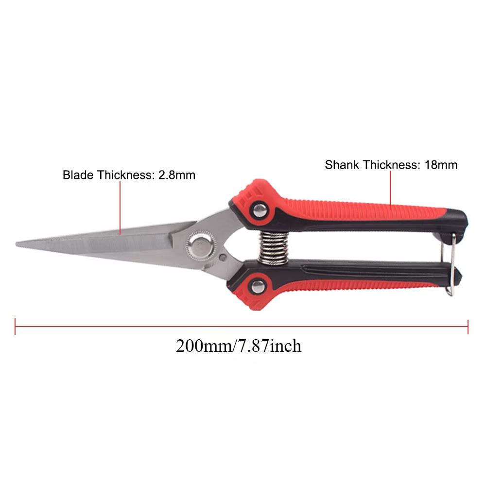 Pruning Shear Branch Scissors Sharp Pruner Trimmer Fruit Tree Garden Plant Flowers Trimming Gardening Household Bonsai Tools