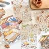 Kawaii 3D Bakery Landscape Sticker DIY Pocket Cabin Scene Festival Gift