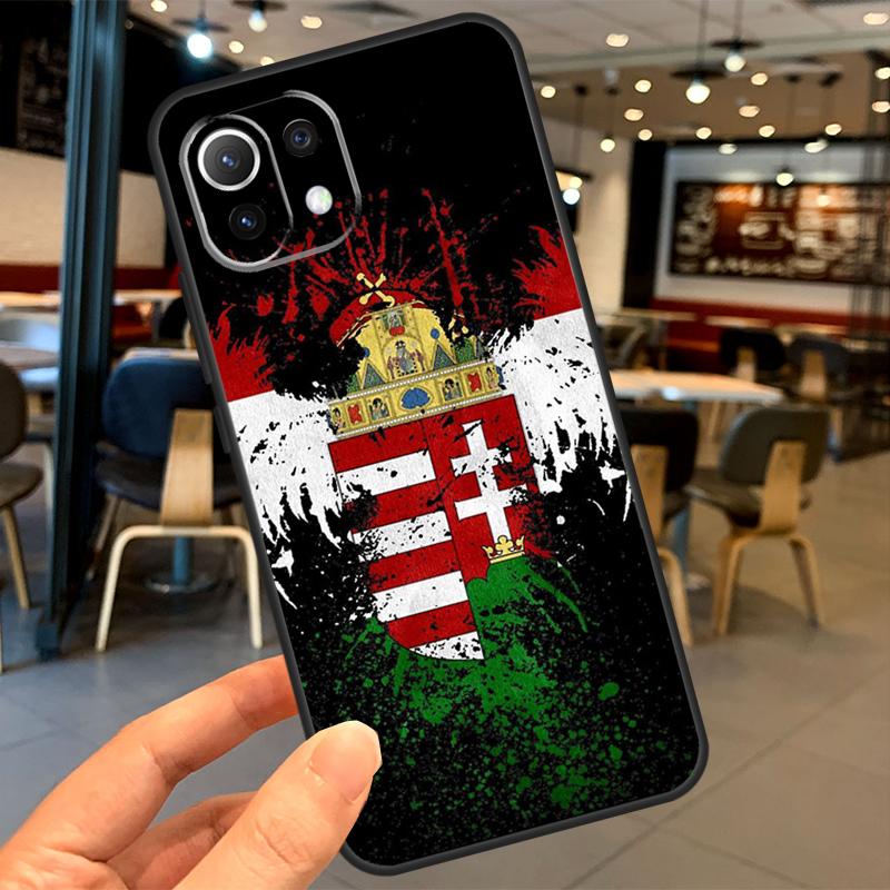 Hungary Flag Case For Xiaomi 11T 12T 13T 14T Pro 13 14 15 Ultra POCO X7 Pro X3 X5 X6 M6 F5 F6 Pro Coque
