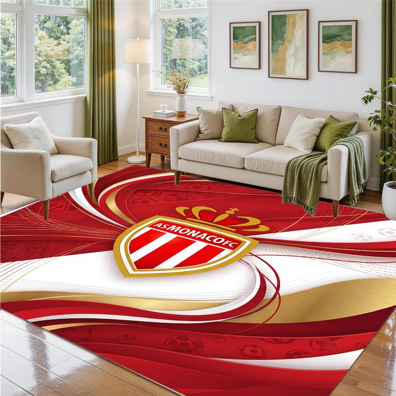 Monaco FC Design Crystal Velvet Rug Soft Decorative Mat for Bedroom Entrance