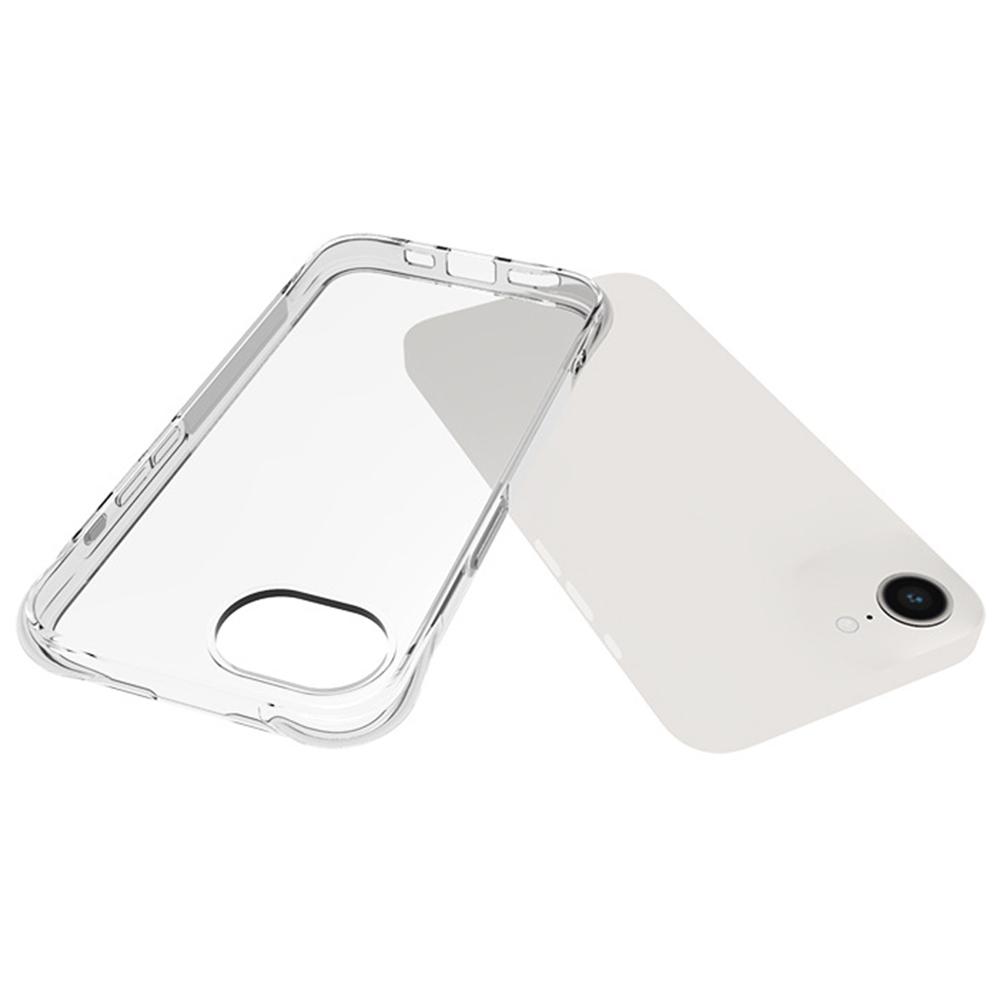 TYMEI For iPhone 16e Case Four Corner Shockproof 1.5mm Clear Phone Cover