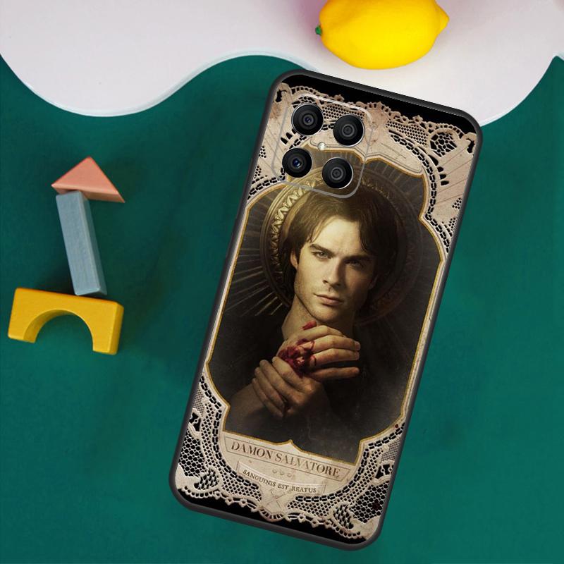 Damon Salvatore Vampire Diaries Case For Honor 200 Pro 50 70 90 X9a X8a X8 X9 X8b X9c X9b Honor Magic 7 Lite 5 6 Pro Cover