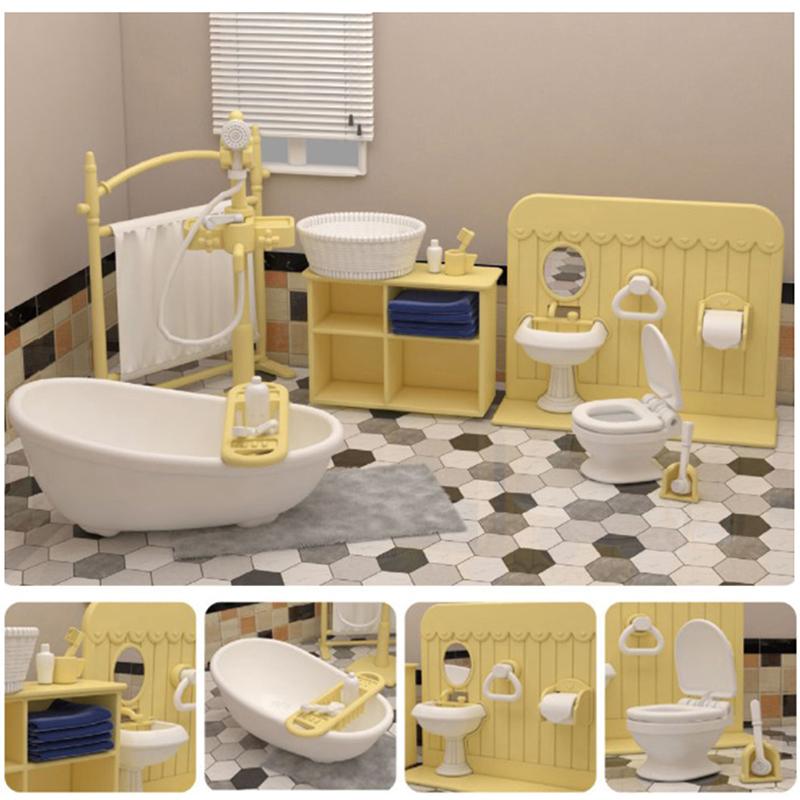Children'S Toys Mini Play House Small Scene Simulation Play House