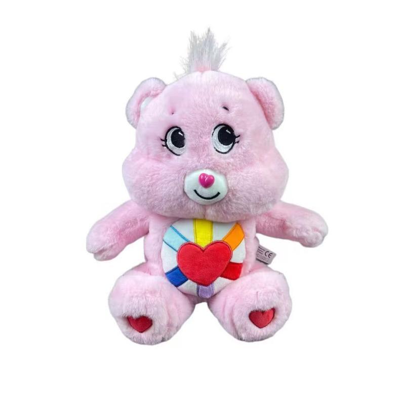 Rainbow Bear Plush Toy Claw Machine Pillow