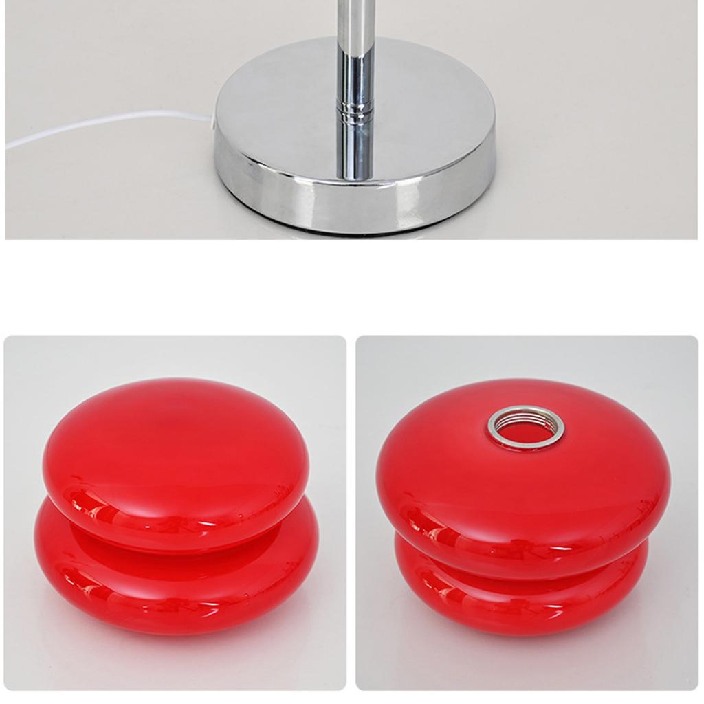 Living room decoration table lamp Bauhaus antique lamp Nordic ins glass table lamp bedroom bedside decoration atmosphere table lamp