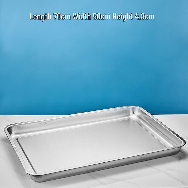 Commercial 304 Stainless Steel Rectangular Steaming Tray
