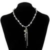 Sexy Breast Chain Multilayer Rhinestone Tassel Bust Bohemian Beach Wind Body Chain Necklace Seaside Photo