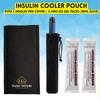 Outer Woods Insulin Cooler Pouch for Diabetic Travel | 4+ Hours Cooling | Fits 2 Insulin Pens | Insulated Cooling Pouch with 2 Mini Ice Gel Packs