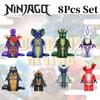 Hot Selling Ninja Series Building Blocks Toy A025-032 Diy Plastic Construction Export Type