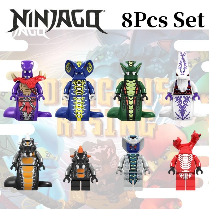 Hot Selling Ninja Series Building Blocks Toy A025-032 Diy Plastic Construction Export Type