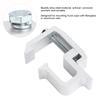 4pcs Set Truck Retaining Clamps Alloy Steel Truck Cap Topper Campers Mounting Clips 2in Throat Depth Accessory