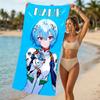 Customizable personalized beach towels Neon Genesis Evangelion themed designs.Suitable for the beach, yoga, sports;ideal as beach accessories