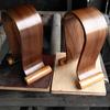 Supporto per Cuffie Headset in Legno per la Casa Display Stand Portaoggetti