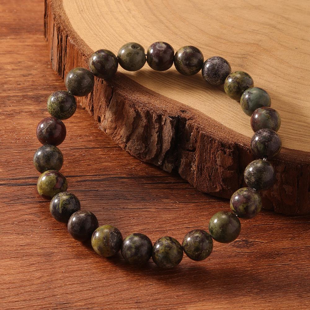 Festive Gifts Multicolor Natural Stone Beaded Bracelet Earthy Tone Fashion Jewelry For Men Women Daily Wear Gift