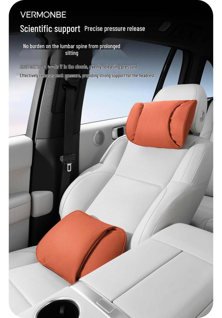 BYD Song Pro/Plus Car Seat Neck & Lumbar Support Pillow Set