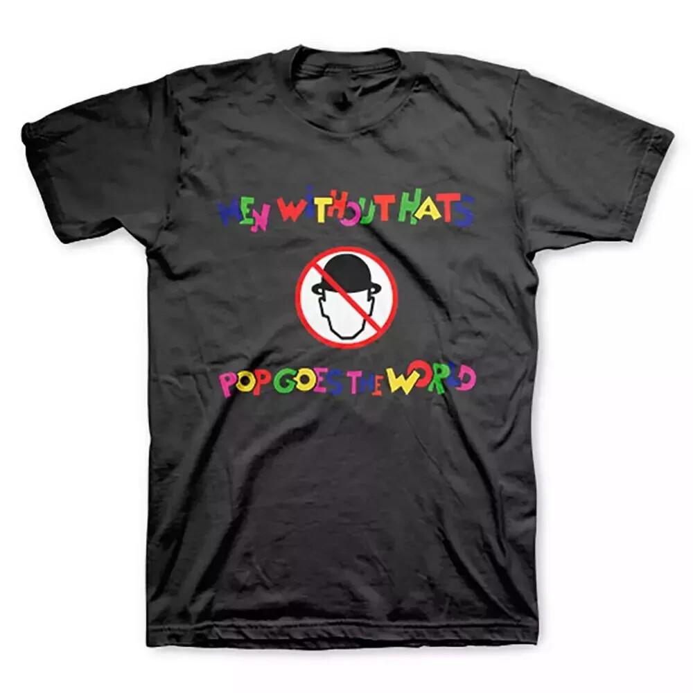 

Men Without Hats Pop Goes The World BAND Album Full S to 5XL T-shirt Unisex T-Shirt L