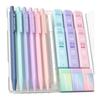 Four Candies Pastel Mechanical Pencil Set, 6 Pencils, 0.5mm HB & 2B Lead, Smooth Writing, Cute & Simple Design for Students, Includes 360 Lead
