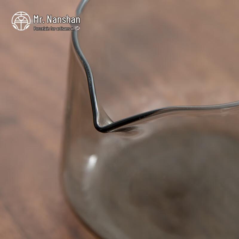 Nanshan Mr. Ceramic Kung Fu Tea Set with Heat-Resistant Glass Teapot