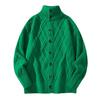Fashion Casual Men's Cardigan Stand Collar Knitwear Autumn Winter Sweater Coat