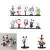 Delightful Jack Skellington Figure Set Featuring Nightmare Before Christmas Character Dolls For Kids And Collectors