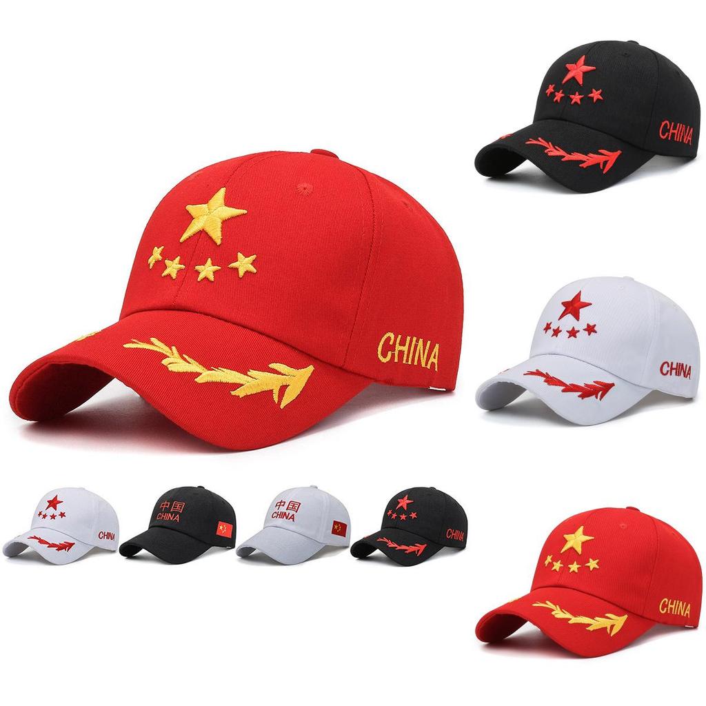 Trendy Cotton Baseball Cap For Men And Women With Elegant Embroidered Wheat Design