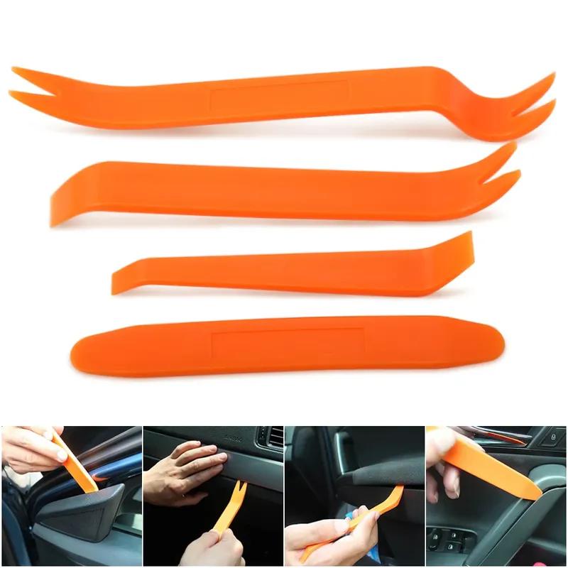 Car 4pcs/set Removal Tool Stickers For Mercedes Benz A B CLA GLA GLE ML GL R W164 W166 X156 X164 X166 2012 2013 2014 2015
