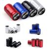 4PC Car Styling Wheel Valve Air Stem Cap Cover Auto Tire Accessories For Grand Cherokee Wrangler Renegaed Compass Gladiator