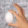 8cm 10pcs DIY Painting Easter Eggs White Craft Balls Foam Egg Coloring Craft Kit For Easter Theme Party Kids Favors Handmade
