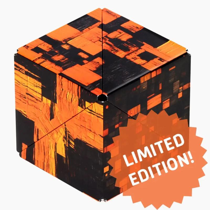 

SHASHIBO Magic Magnetic Puzzle Cube , Square Design, Durable Construction