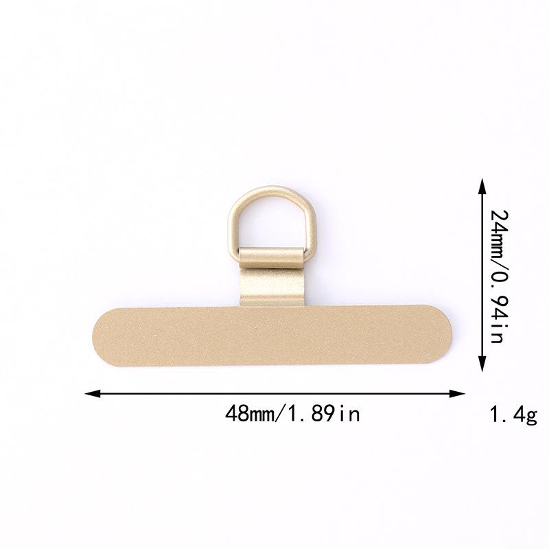 

Вращающееся на 360° уплотнительное кольцо для телефона из нержавеющей стали с фиксированной картой и защитой от потери Clip Card