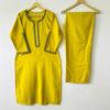 Indian Designer Top Tunic Cotton Slub Kurti Women Bollywood Party Wear Salwar Kameez Kurta Pant Set