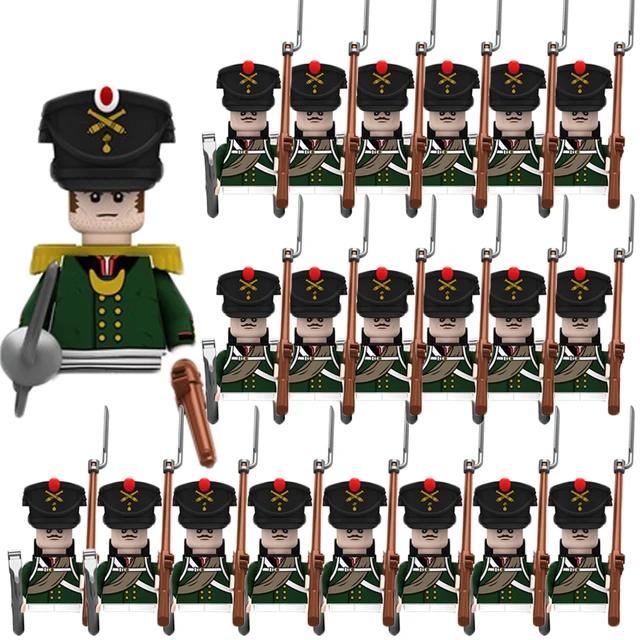 Kids Building Blocks Toy Napoleonic Wars Military WW2 Mini Dolls Soldier Duke Medieval Knights Officer Model Toy wholesale store