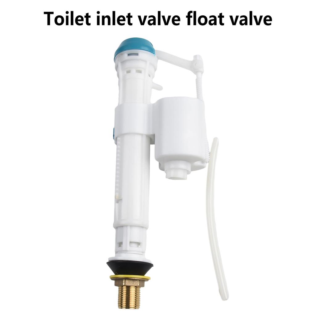 Side Entry Toilet Inlet Valve Cistern Fittings 1/2in  Adjustable Float Filling Valves Bathroom Fixture Replacement Parts