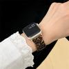 New Stylish Resin Leopard Print Strap For Apple Watch Ultra 49mm Cute Band For iWatch Series11/10/9/8/SE 42mm 46mm 45mm 40mm 41mm 44mm Women Bracelet
