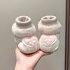 Winter Baby Shoes 0-12 Months, Soft Sole, Velvet Lined, Warm, Anti-Slip for Boys & Girls
