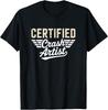 Certified Crash Artist Funny RC Plane T-Shirt
