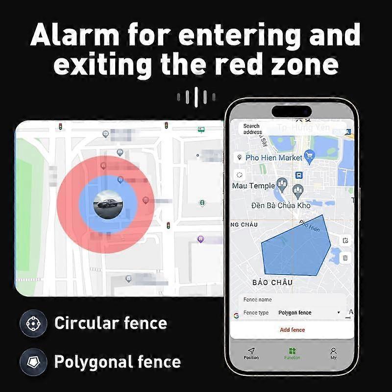 Vehicle GPS Tracker, Real-time Magnetic GPS, Global CoverageLocation Tracker for Cars, Kids, Dogs. No Subscription Required / No Monthly Fees