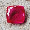 117 Cts Natural Mozambique Red Ruby Cushion Cut Ruby Gemstone Certified