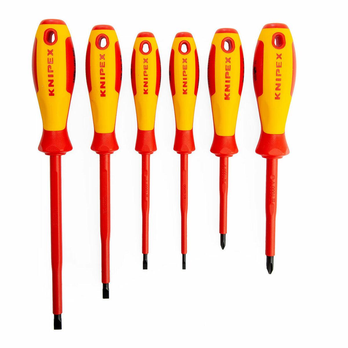 

Knipex 00 20 12 V02 Набор отверток для электрика TU прозрачный