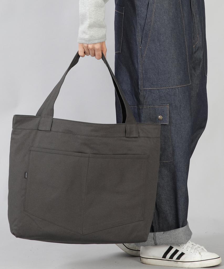 Saintcrew Pentagon Pocket Big Size Eco Bag Pp-108 Charcoal