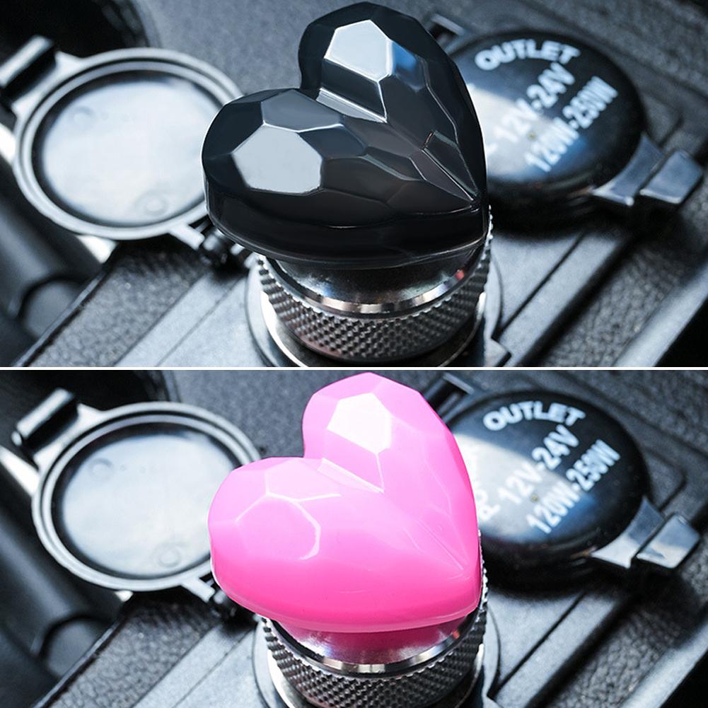 USB Car Interior Ambient Atmosphere Light LED Decorative Heart Type Lights for Auto Reading Lamp Decorations