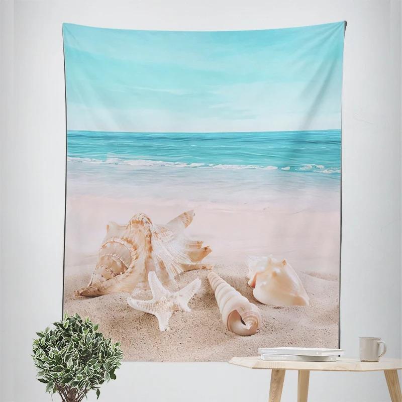 Seagull Beach Decorative Tapestry Home Wall Decor Office Living Room Tapestry