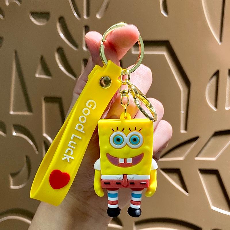 Creative SpongeBob & Patrick Star Cute Keychain Bag Pendant Doll Gift