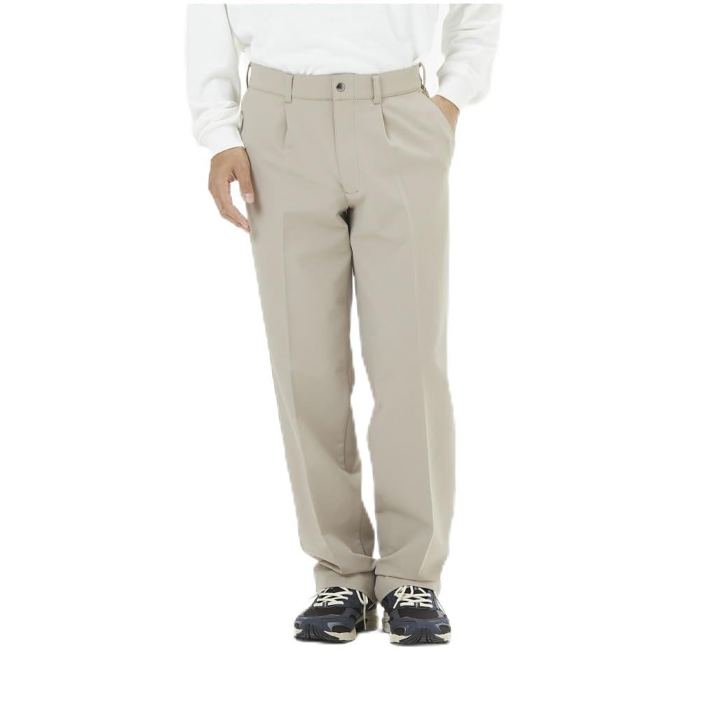 

Mizuno Breath Thermo Outdoor Mocha Beige Non-Stress Pants, Heat-Generating Material, Men s,
