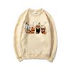 Latte Coffee Halloween Witch School Sweatshirt Fall Coffee Pumpkin Hoodies Retro Halloween Sweatshirt Vintage Halloween Gift Top