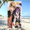 1pz C-Chainsaw Man Denji Reze Stampa Microfibra Asciugamano da Spiaggia Asciugatura Rapida Assorbente Senza Sabbia per Spiaggia Palestra Articoli Freschi per la Stanza