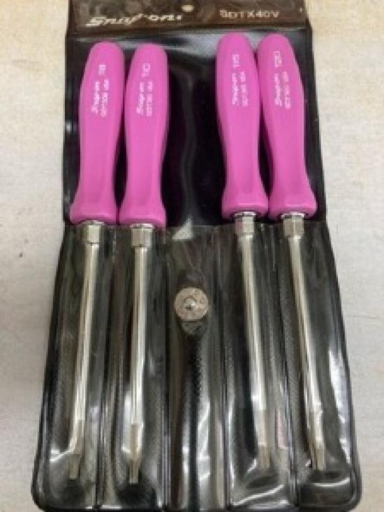 

Редкий цвет Набор отверток Snap-on Old Grip Torx+ SDTX40V