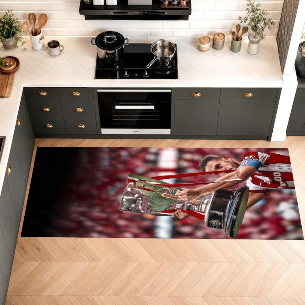 Atletico Madrid Nonslip Kitchen Mat Floor Carpet Rug For Indoors Outdoors Home Decor Room Supplies Spring Decor