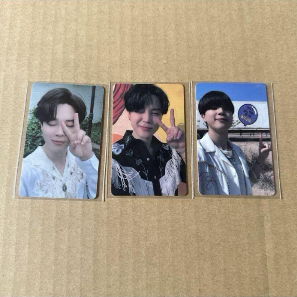 [USED] BTS Butter Lucky Drop Trading Card JIMIN